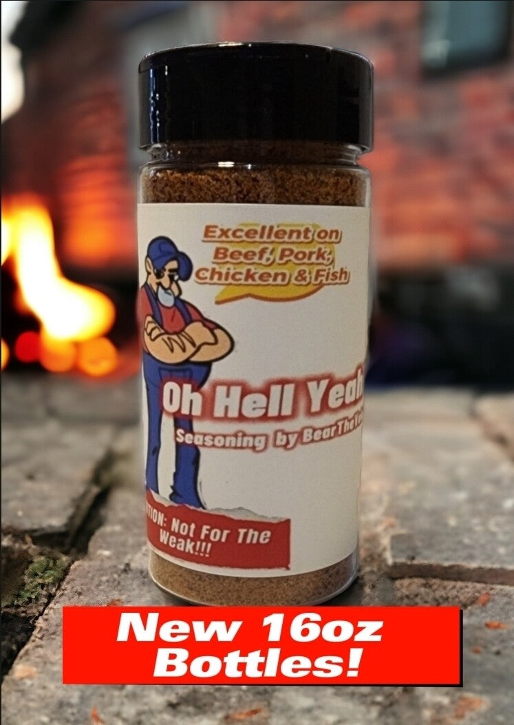 BearTheVoice Oh Hell Yeah!! Seasoning. Front.