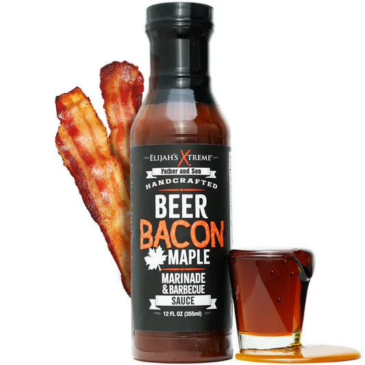 Elijah's Xtreme Beer Bacon Maple BBQ Sauce