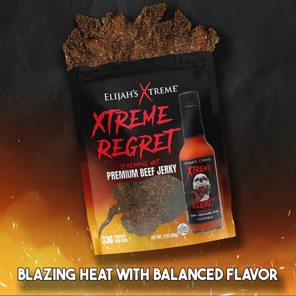 Elijah's Xtreme Xtreme Regret Spicy Beef Jerky