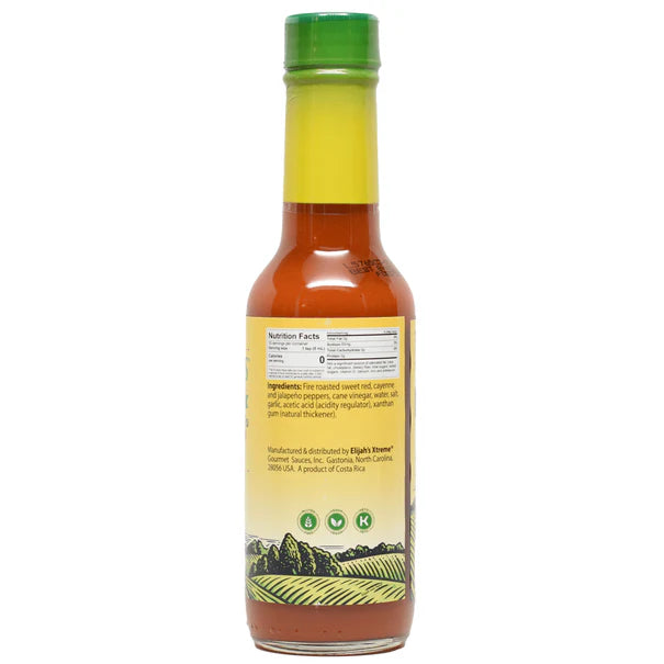 Elijah's Xtreme Roasted Cayenne & Jalapeño Pepper Sauce