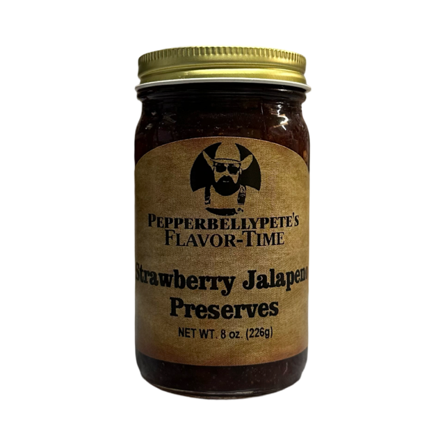 Pepper Belly Pete's Strawberry Jalapeno Preserves