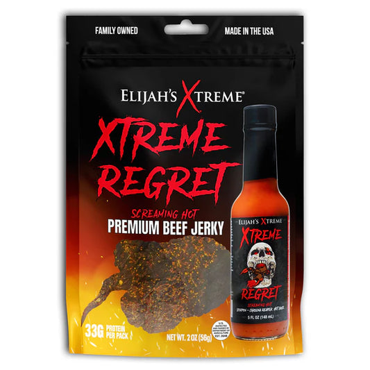 Elijah's Xtreme Xtreme Regret Spicy Beef Jerky